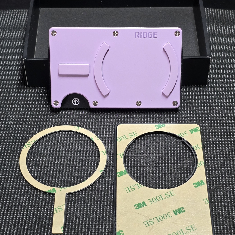 Ridge Wallet - Lavender l Magsafe Compatible - Picture 11 of 13